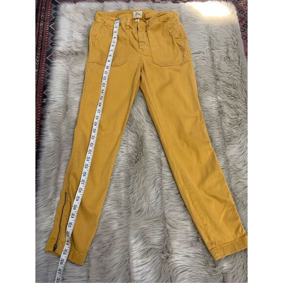 J. Crew Skinny Stretch Cargo Pant With Zippers Rusted Amber 28 - Picture 7 of 9